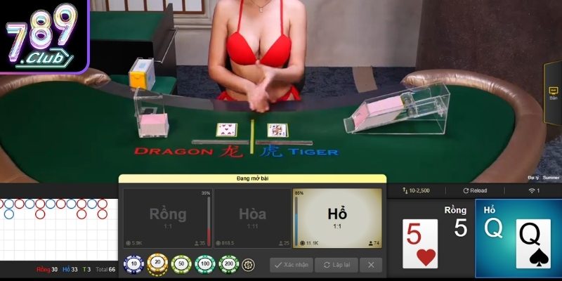 Cách Chơi Rồng Hổ Online 789Club Nâng Cao Tỷ Lệ Thắng 2 Nhận diện chuỗi thắng trong cách chơi Rồng Hổ online