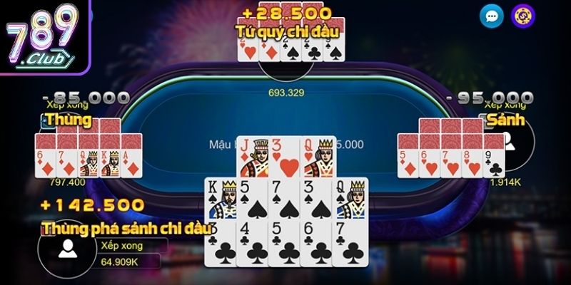 Chọn lối xếp an toàn khi bài không đẹp