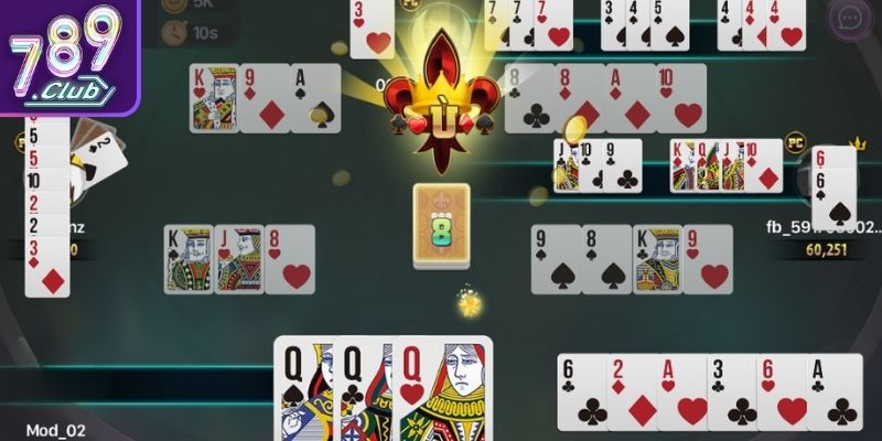 Quy tắc vận hành phỏm online 789Club cần nắm 