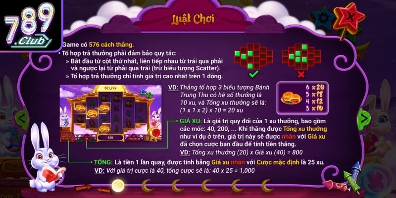 Vươn Tới Cung Trăng 789Club – Hành Trình Chinh Phục Hũ 1 Quy luật chơi nổ hũ Vươn Tới Cung Trăng tại 789Club
